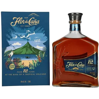 Flor de Caña 12 Years Old Centenario 40% vol 0,7 l Geschenkbox