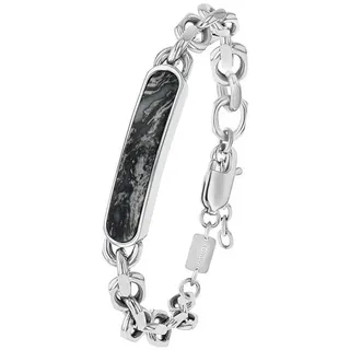 s.Oliver Armband mit Jaspis grau 2038867 Größe 22 cm