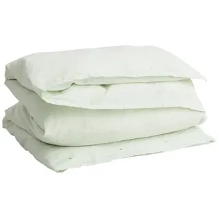 GANT Cotton Linen Bettdeckenbezug einzeln 135x200cm Farbe Spray Green