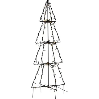 EGLO LED Weihnachtsbaum 90 cm Schwarz