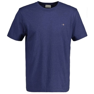 Gant T-Shirt Herren T-Shirt - REGULAR SHIELD, Rundhals blau XL