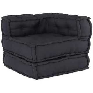 vidaXL Pouf Modular Anthrazit 70x70x54 cm Stoff