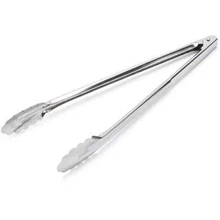 De Buyer Cafeteria-Zange Edelstahl 30 cm Silber