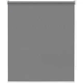 Woltu Senkrechtmarkise Außenrollo 140 x 140 cm grau