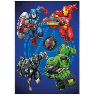 Komar Marvel Wandtattoo Sticker Avengers Merch Strike  (50 x 70 cm)