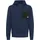 Hoodie Blau L