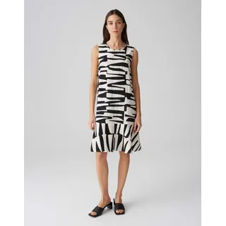 Opus Knielanges Kleid mit Rundhalsausschnitt Modell WENOLA Black, 36