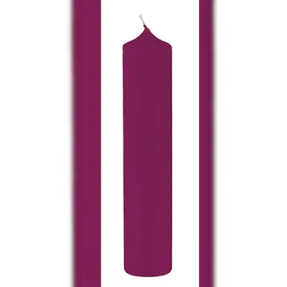 Kopschitz Kerzen Altar Kerze Brombeere 10% BW Anteil (Bienenwachs Kerzen) 30 x 10 cm im XXL Format