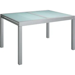 Merxx Lima Gartentisch 120 x 90 x 75 cm Silber