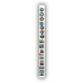 Anwicar Magnettafel - Magnetische Pinnwand - ideal für Magnete und Notizen - magnetisches Whiteboard - beschreibbare Tafel - inkl. Montageset - 80x6 cm - Weiß
