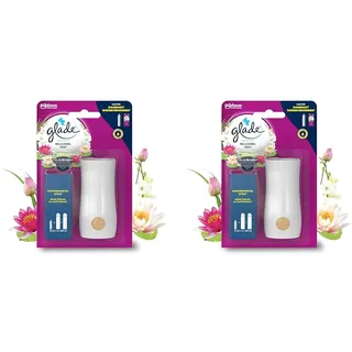 Glade Touch & Fresh (Brise One Touch) Mini Spray, Raumduft, Halter inkl. 1 Nachfüller, Relaxing Zen, 10 ml (Packung mit 2)