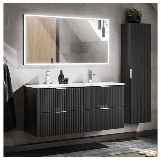 Lomadox Adelaide 3-tlg. Schwarz