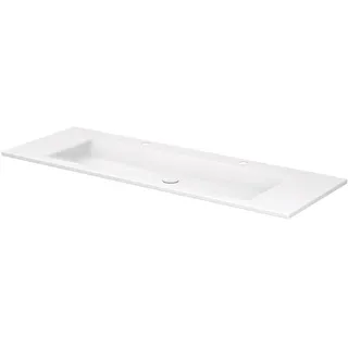 BetteAqua Einbau-Waschtisch 140 x 49,5 cm mit 2 Hahnlöchern