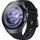 46 mm schwarzes Flourelastomerarmband