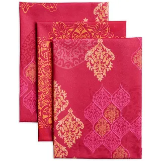 Maison d'Hermine Küchenhandtuch 100% Baumwolle (50 cm x 70 cm, Set von 3) | Küchenhandtücher Tischgeschirrtücher zum Muttertagsgeschenke Reinigen Thanksgiving und Weihnachten - Versailles