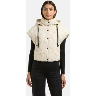 khujo Funktionsweste "Ninga", Damen, Gr. L (40), beige (sanftes weiß), Obermaterial: 100% Nylon. Innenfutter: 100% Nylon.