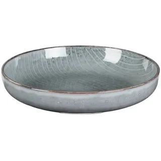 Broste Copenhagen Nordic Sea Schale tief Grau Ø22,5 cm
