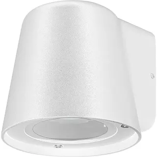 Rabalux Außenwandleuchte Aluminium 10 cm GU10 IP54 weiß