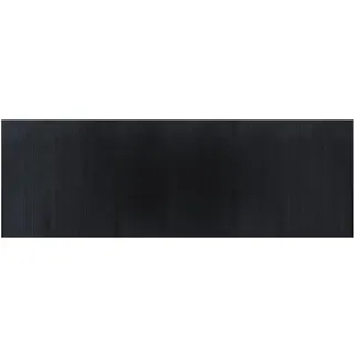 vidaXL Bambusteppich Küchenläufer 100 x 300 cm Schwarz