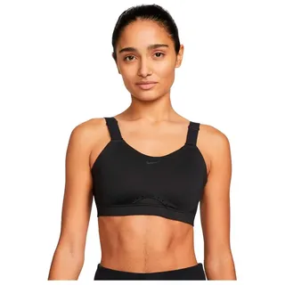 Nike Alpha verstellbarer High Support Sport-BH Damen 010 black/black/dk smoke grey/dk smoke grey XS A-C