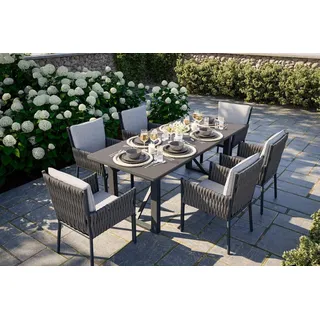 OUTFLEXX Garten-Essgruppe grau