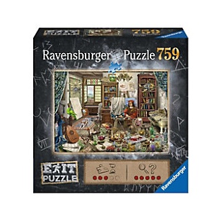 RAVENSBURGER Exit Puzzle Artist's Studio Puzzle-Spiel Ab 12 Jahre
