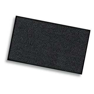 Schmutzfangmatte, Fußmatte in Spitzenqualität für Eingangs-/Empfangsbereich, 90 x 150 cm, schwarz-meliert