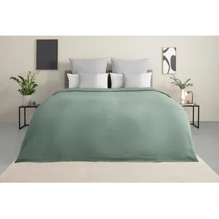 OTTO home Mira Bettüberwurf 150 x 250 cm Grün/Mint