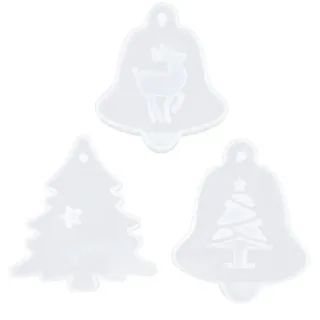 3-teiliges Set Weihnachts-silikonformen
