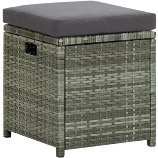 vidaXL Garten-Lounge-Set grau 315231