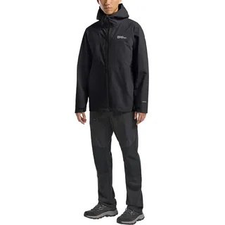 Jack Wolfskin Highest Peak 3l Jacke - Black - L