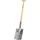 Ideal Gärtnerspaten mit Eschen-T-Stiel 285x185/180mm