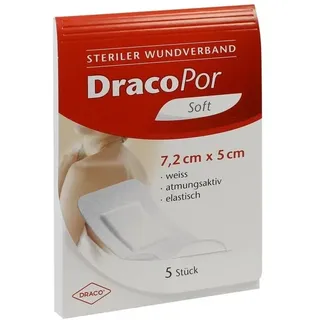 dr. ausbüttel gmbh & co. kg DRACOPOR Wundverband steril 5cmx7.2cm 5 st