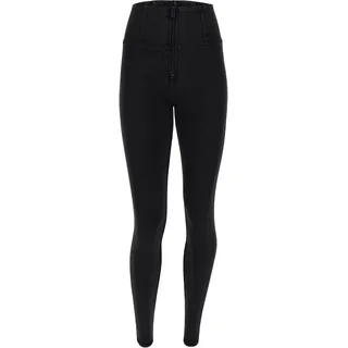 Freddy Damen Wrup Freddy Wrup Denim - High Waisted - Full Length - Black + Black Stitching - XS