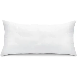 Beautissu BeauNuit NK Kopfkissen 40 x 80 cm Weiß