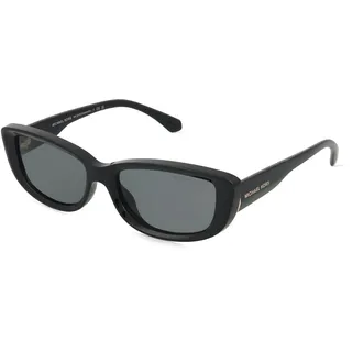 Michael Kors 0MK2210U ASHEVILLE Damen-Sonnenbrille Vollrand Quadratisch Acetat Spritzguss-Gestell, schwarz