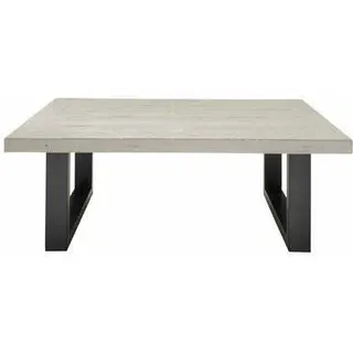 Couchtisch 120 x 80 Pinie massiv recycelt white wash Metallgestell - History