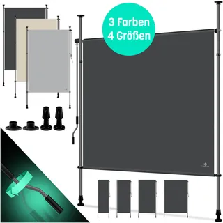 Kesser Windschutz 200 x 310 cm grau wasserfest