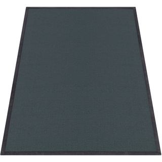 Teppich PACO HOME "Tatami 475" Teppiche Gr. B/L: 200 cm x 350 cm, 24 mm, 1 St., blau (blau, grau) Esszimmerteppiche