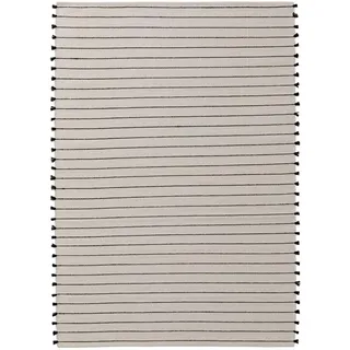 benuta pop Bo Kurzflorteppich 80 x 120 cm Beige/Weiß