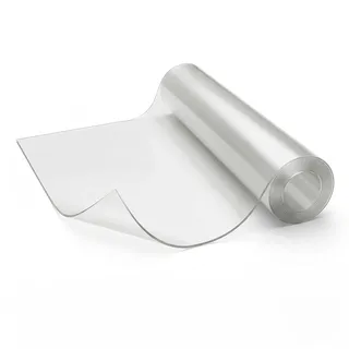 Tischfolie Tischschutzfolie transparente Tischdecke durchsichtig Folie für Tisch Tischschutz 1,5mm 130x90cm