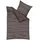Mako-Satin braun 200 x 200 cm + 2 x 80 x 80 cm