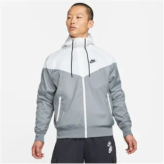 Nike Sportswear Windrunner Kapuzenjacke Herren smoke grey/white/smoke grey/bl XL