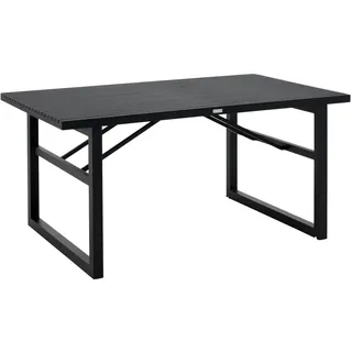Brafab Vevi Gartentisch 160 x 90 x 73 cm Schwarz