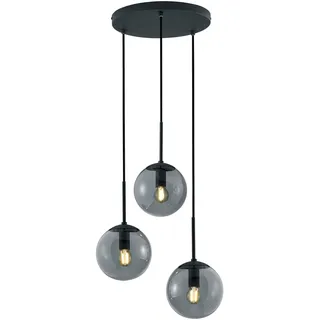 Trio Balini 3-flg. 28W Durchmesser 60 cm rund anthrazit