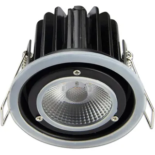 ISOLED LED Einbaustrahler Aluminium Edelstahl 8W 24V DC IP65 dimmbar neutralweiß