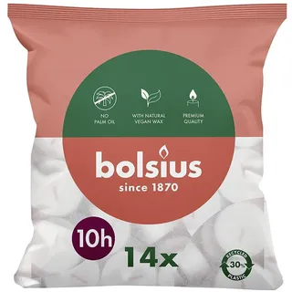 6x Bolsius, Kerzen, Maxi Teelichte (14 Stk.)