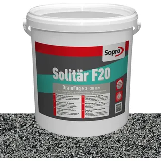 SOPRO BAUCHEMIE Designfuge Solitär F20 Pflastergrau 25 kg