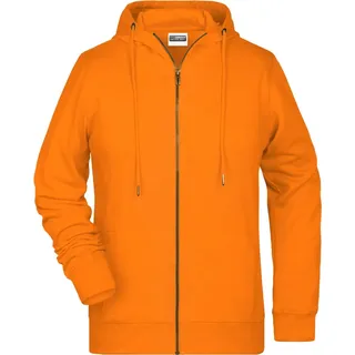 James & Nicholson Damen Kapuzen Sweatjacke 8025 orange XS