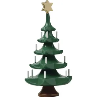 Wendt & Kühn Weihnachtsfigur Weihnachtsbaum mit Stern Klein 5302/0 grün